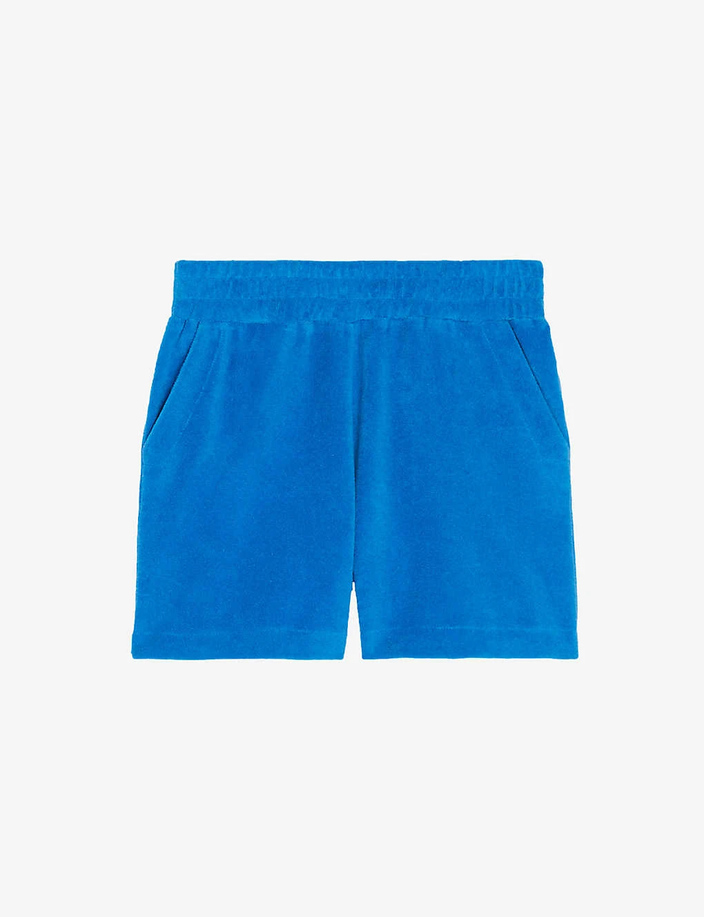 CLAUDIE PIERLOT Logo-embroidered Cotton-blend Shorts 1 CLAUDIE PIERLOT Logo-embroidered Cotton-blend Shorts