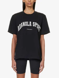 Core Relaxed-fit Cotton-jersey T-shirt 7 Core Relaxed-fit Cotton-jersey T-shirt -Reiss Shop R04104631 BLACK ALT02