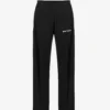 Palm Angels Contrast-trim Brand-print Woven Jogging Bottoms