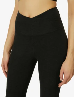 Beyond Yoga Spacedye Slim-leg Stretch-woven Leggings 9 Beyond Yoga Spacedye Slim-leg Stretch-woven Leggings -Reiss Shop R04108402 DARKESTNIGHT ALT04