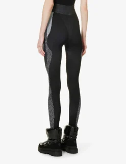 MISBHV Performa Logo-print Stretch-woven Leggings 8 MISBHV Performa Logo-print Stretch-woven Leggings -Reiss Shop R04109812 BLACKWHITE ALT03
