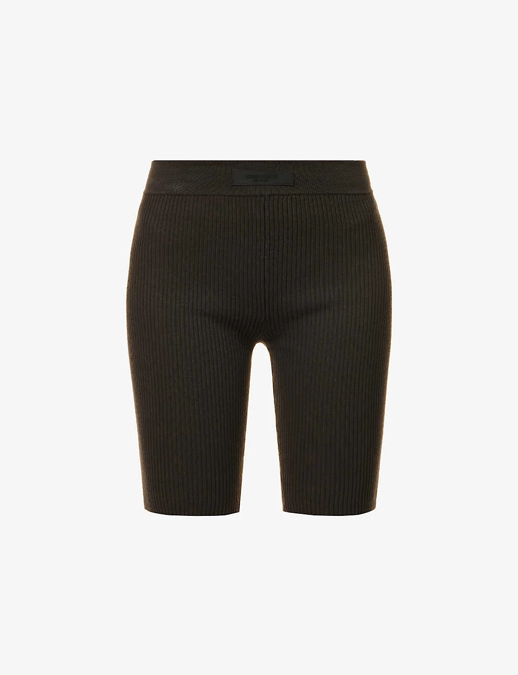 ESSENTIALS Logo-tab Ribbed Woven Shorts 1 ESSENTIALS Logo-tab Ribbed Woven Shorts