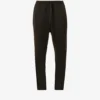 ESSENTIALS Lounge Tapered High-rise Stretch-cotton Blend Trousers