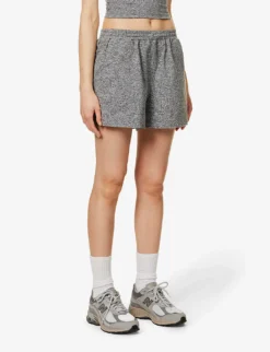 Vuori Boyfriend Drawstring-waist Stretch-woven Shorts 7 Vuori Boyfriend Drawstring-waist Stretch-woven Shorts -Reiss Shop R04114842 HEATHERGREY ALT02