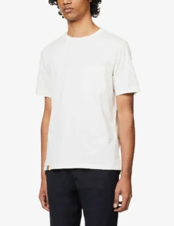 PAUL SMITH Gradient-print Boxy-fit Cotton-jersey T-shirt -Reiss Shop R04114860 WHITE ALT02