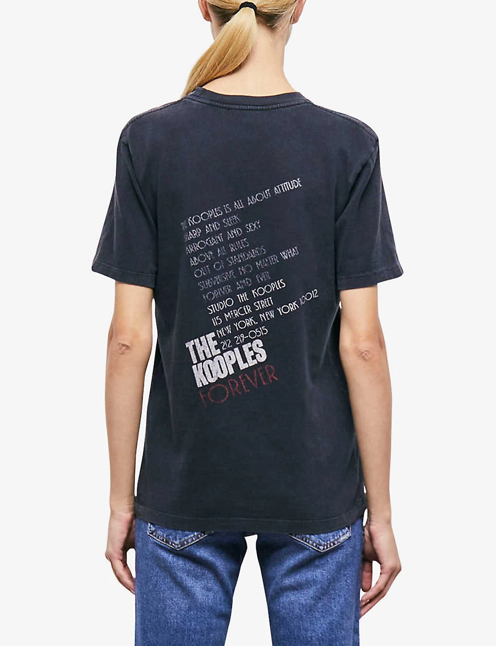 THE KOOPLES Leopard-print Crewneck Cotton-jersey T-shirt 4 THE KOOPLES Leopard-print Crewneck Cotton-jersey T-shirt - Image 4