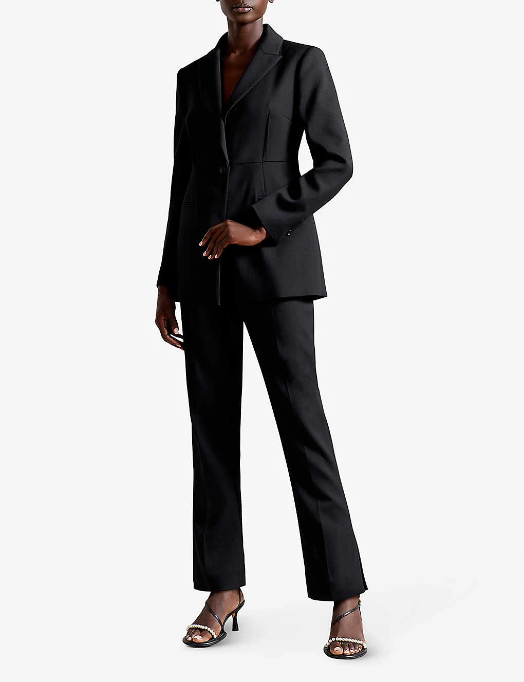 Ted Baker Frittat Mid-rise Stretch-woven Cigarette Trousers 2 Ted Baker Frittat Mid-rise Stretch-woven Cigarette Trousers - Image 2