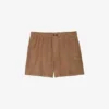 Zadig & Voltaire Paxi Crinkled Suede-leather Shorts