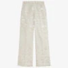 Ted Baker Floral-print Wide-leg High-rise Jacquard Trousers
