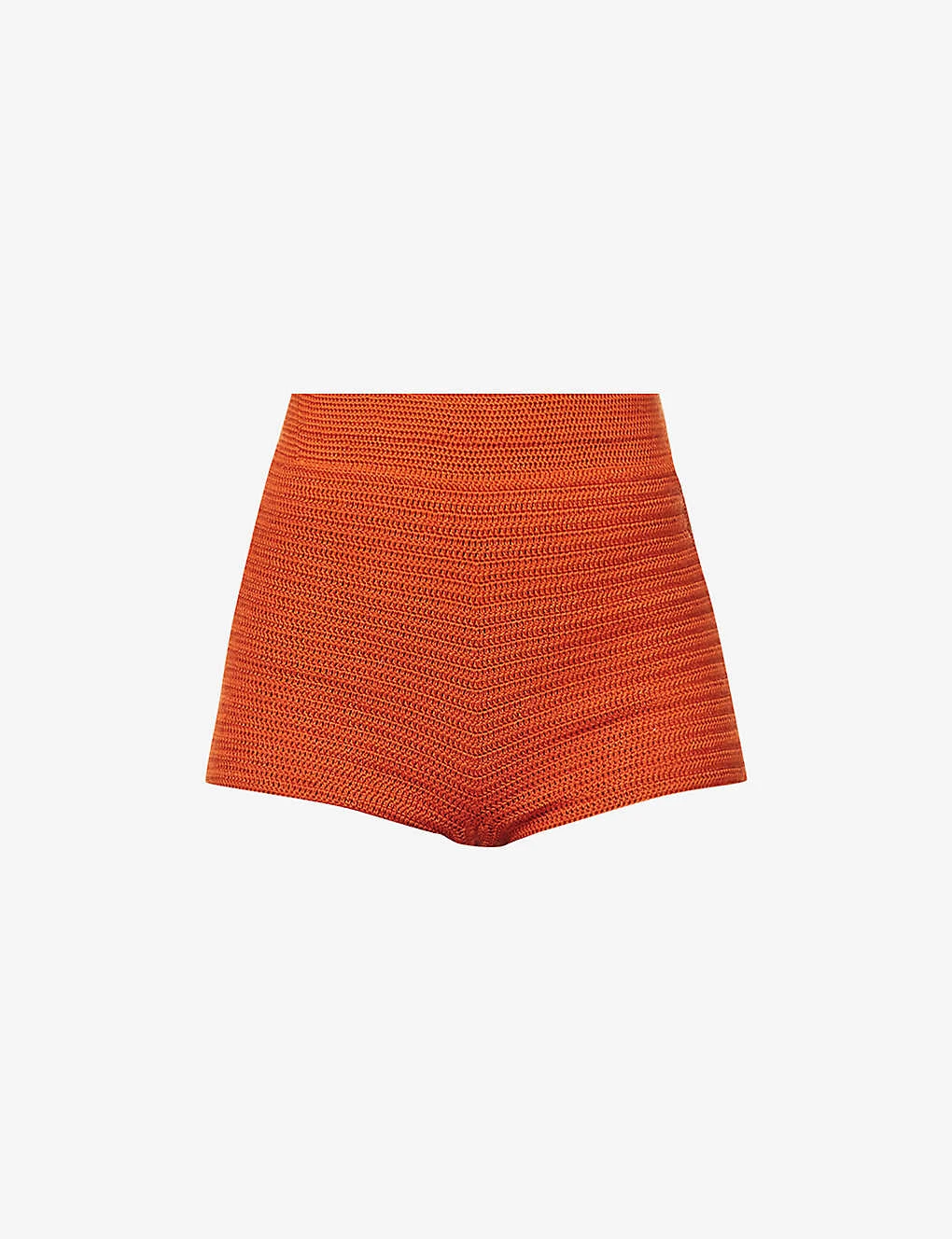 Rosemary High-rise Knitted Shorts 1 Rosemary High-rise Knitted Shorts