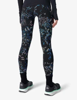 Sweaty Betty Power Workout High-rise Stretch-jersey Leggings 8 Sweaty Betty Power Workout High-rise Stretch-jersey Leggings -Reiss Shop R04127182 BLACKFLORALPRINT ALT03