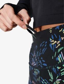 Sweaty Betty Power Workout High-rise Stretch-jersey Leggings 9 Sweaty Betty Power Workout High-rise Stretch-jersey Leggings -Reiss Shop R04127182 BLACKFLORALPRINT ALT04