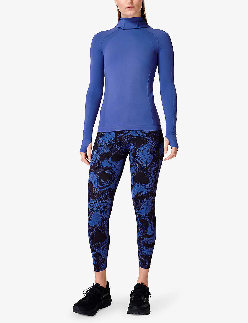 Sweaty Betty Athlete Hooded Long-sleeve Stretch-woven Top 2 Sweaty Betty Athlete Hooded Long-sleeve Stretch-woven Top - Image 2
