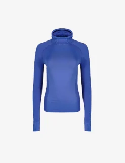 Sweaty Betty Athlete Hooded Long-sleeve Stretch-woven Top
