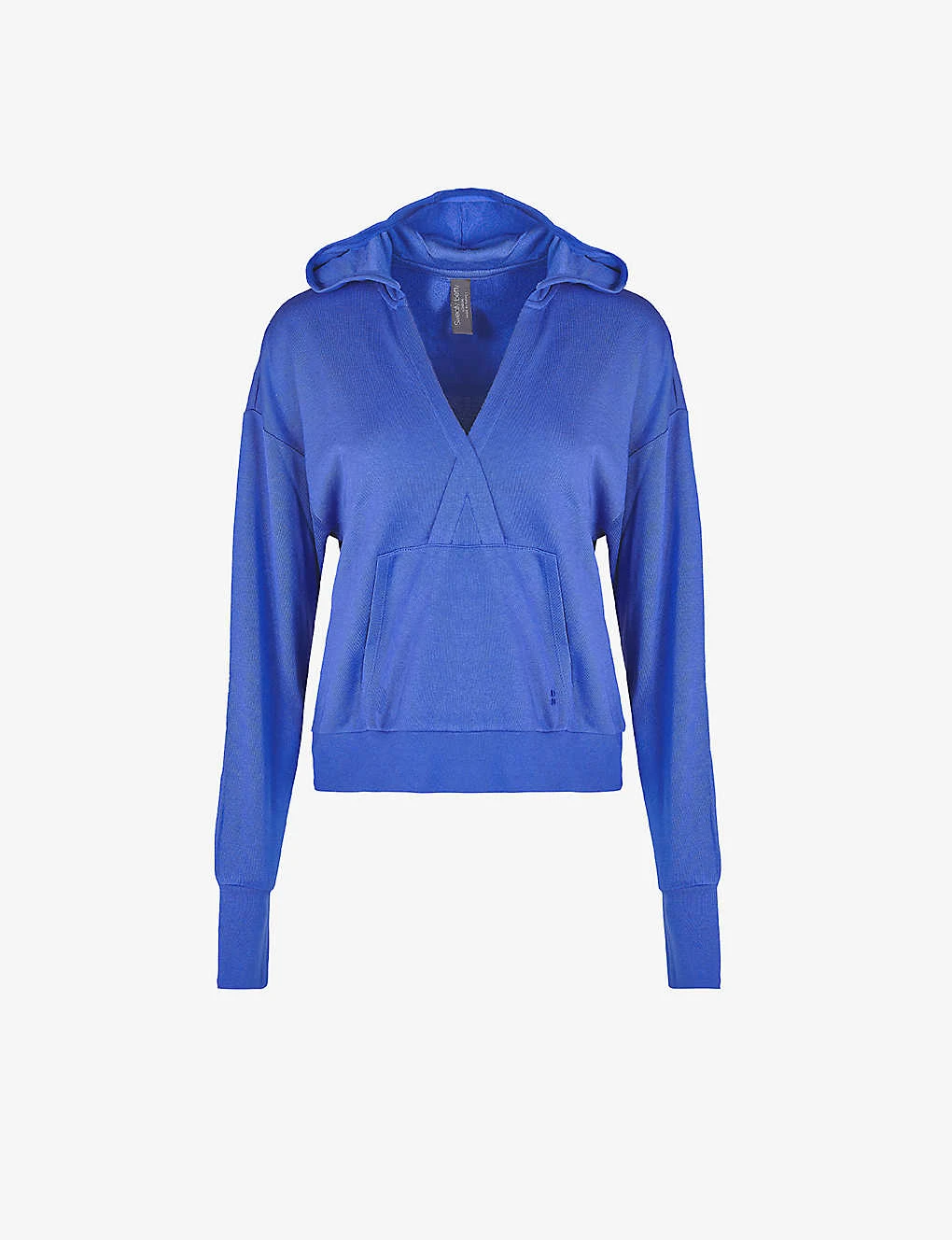 Sweaty Betty After Class V-neck Organic Cotton-blend Hoody 1 Sweaty Betty After Class V-neck Organic Cotton-blend Hoody