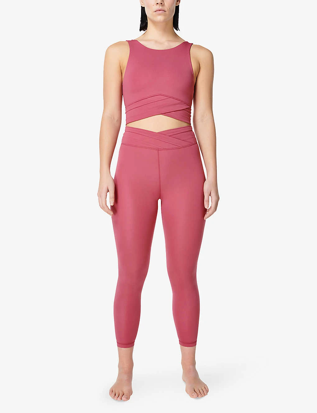 Sweaty Betty All Day Wrap-waist 7/8 Stretch-woven Leggings 2 Sweaty Betty All Day Wrap-waist 7/8 Stretch-woven Leggings - Image 2