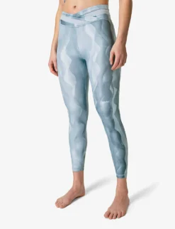 Sweaty Betty All Day Graphic-print Wrap-waist 7/8 Stretch-woven Leggings 7 Sweaty Betty All Day Graphic-print Wrap-waist 7/8 Stretch-woven Leggings -Reiss Shop R04127301 BLUEVINTAGEPRINT ALT02