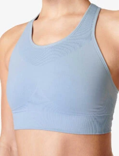 Sweaty Betty Stamina Soft-cup Stretch-woven Sports Bra 9 Sweaty Betty Stamina Soft-cup Stretch-woven Sports Bra -Reiss Shop R04127336 ALUMINIUMBLUE ALT04