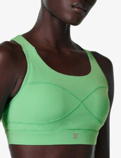 Sweaty Betty Power Underwired Stretch-woven Sports Bra -Reiss Shop R04127397 RADIATEGREEN ALT04