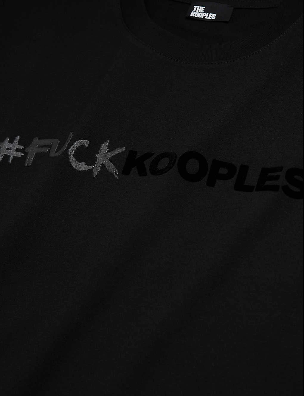 THE KOOPLES Logo-print Cotton T-shirt 6 THE KOOPLES Logo-print Cotton T-shirt - Image 6