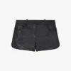 THE KOOPLES Stud-embellished Five-pocket Leather Short