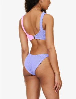 Duo Chelsea Twisted-knot Bikini 9 Duo Chelsea Twisted-knot Bikini -Reiss Shop R04130204 LILACBUBBLEGUM ALT03