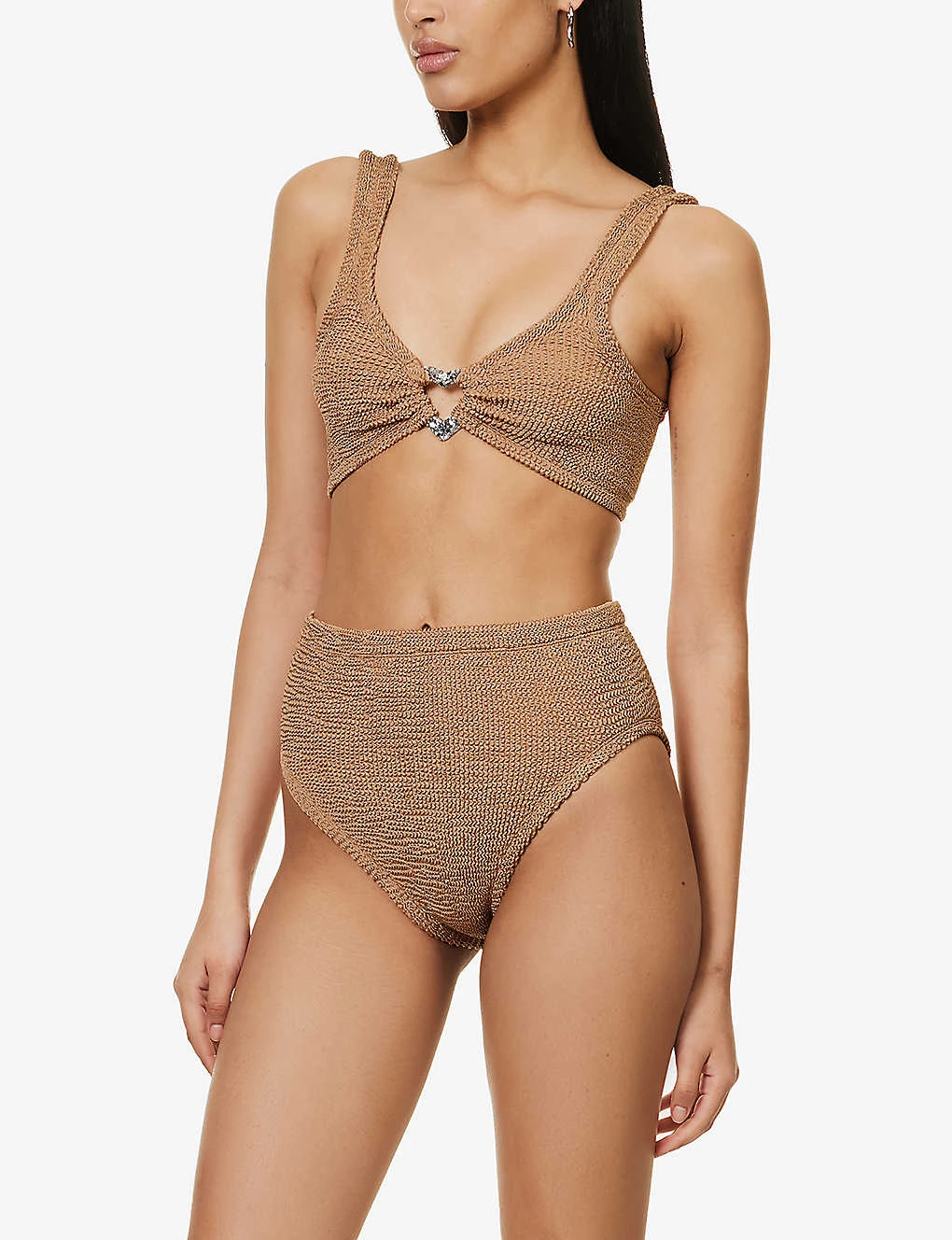 Jessica Crinkled High-rise Bikini 2 Jessica Crinkled High-rise Bikini - Image 2