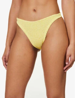 Juno Knotted Bikini Set -Reiss Shop R04130314 YELLOW ALT05