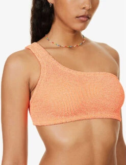 Nancy One-shoulder Bikini -Reiss Shop R04130315 ORANGE ALT04