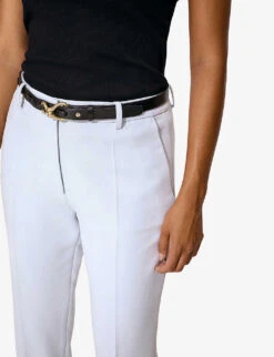 By Malina Lovi Straight-leg High-rise Woven Trousers -Reiss Shop R04133227 SKYBLUE ALT04