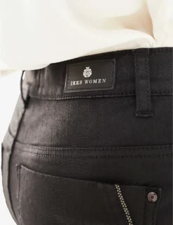 Ikks Skinny Mid-rise Stretch-denim Jeggings 9 Ikks Skinny Mid-rise Stretch-denim Jeggings -Reiss Shop R04133235 DARKGREY ALT04