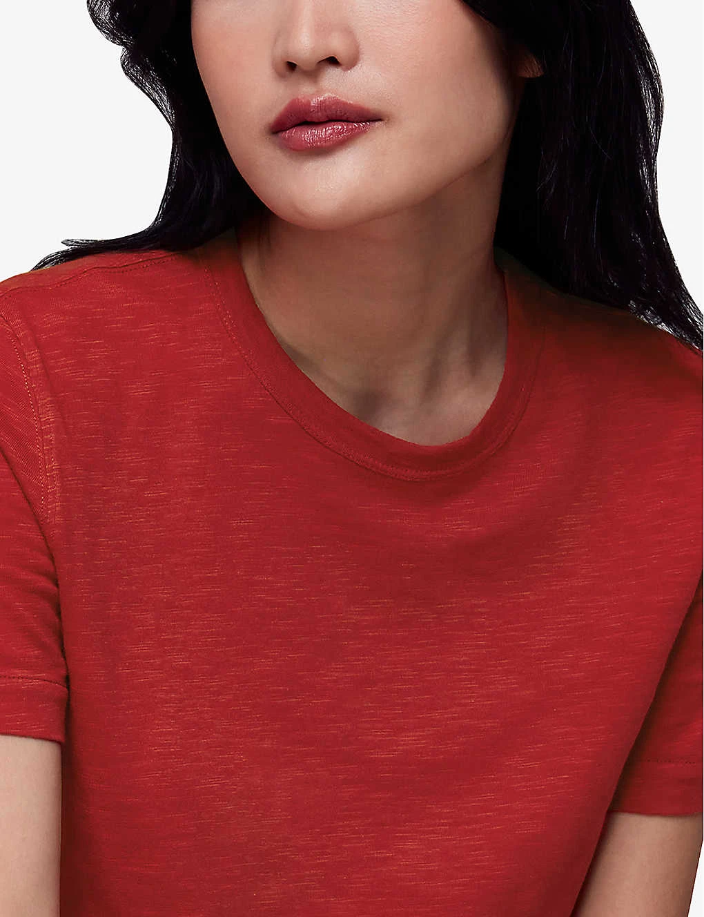 Whistles Emily Ultimate Cotton-jersey T-shirt 5 Whistles Emily Ultimate Cotton-jersey T-shirt - Image 5