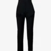 Alexander McQueen Sliced Tapered-leg Mid-rise Wool Trousers