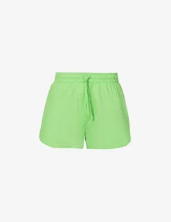Devotion Twins Garnatis Elasticated-waistband Regular-fit Cotton Shorts