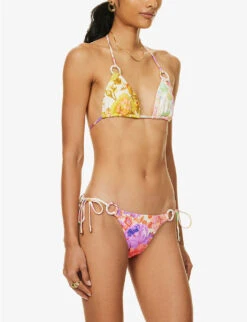 Zimmermann Raie Floral-print Bikini Set 8 Zimmermann Raie Floral-print Bikini Set -Reiss Shop R04136570 SPLICED ALT02