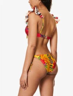 Zimmermann Ginger Frill Ruffled-shoulder Bikini -Reiss Shop R04136575 SPLICED ALT03