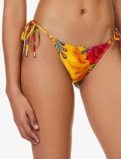 Zimmermann Ginger Frill Ruffled-shoulder Bikini -Reiss Shop R04136575 SPLICED ALT05