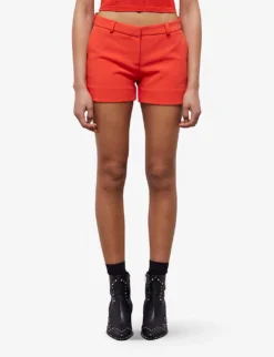 THE KOOPLES Tailored Straight-leg Stretch-woven Shorts -Reiss Shop R04136827 ORA02 ALT02