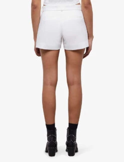 THE KOOPLES Low-rise Tailored Stretch-woven Shorts -Reiss Shop R04136828 ECR01 ALT03
