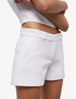 THE KOOPLES Low-rise Tailored Stretch-woven Shorts -Reiss Shop R04136828 ECR01 ALT04