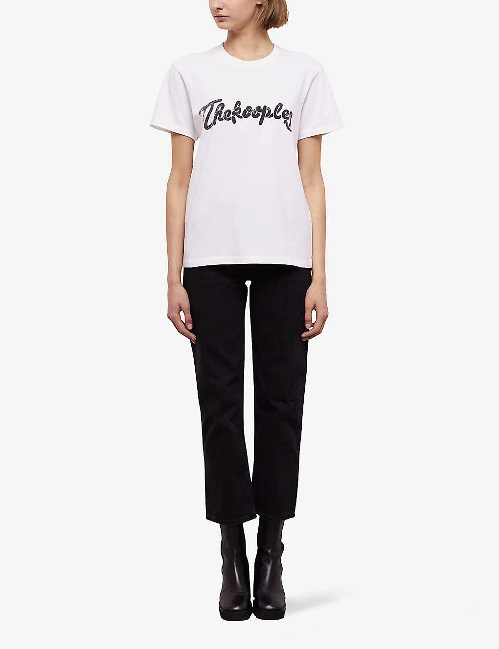 THE KOOPLES Logo-print Regular-fit Cotton T-shirt 2 THE KOOPLES Logo-print Regular-fit Cotton T-shirt - Image 2