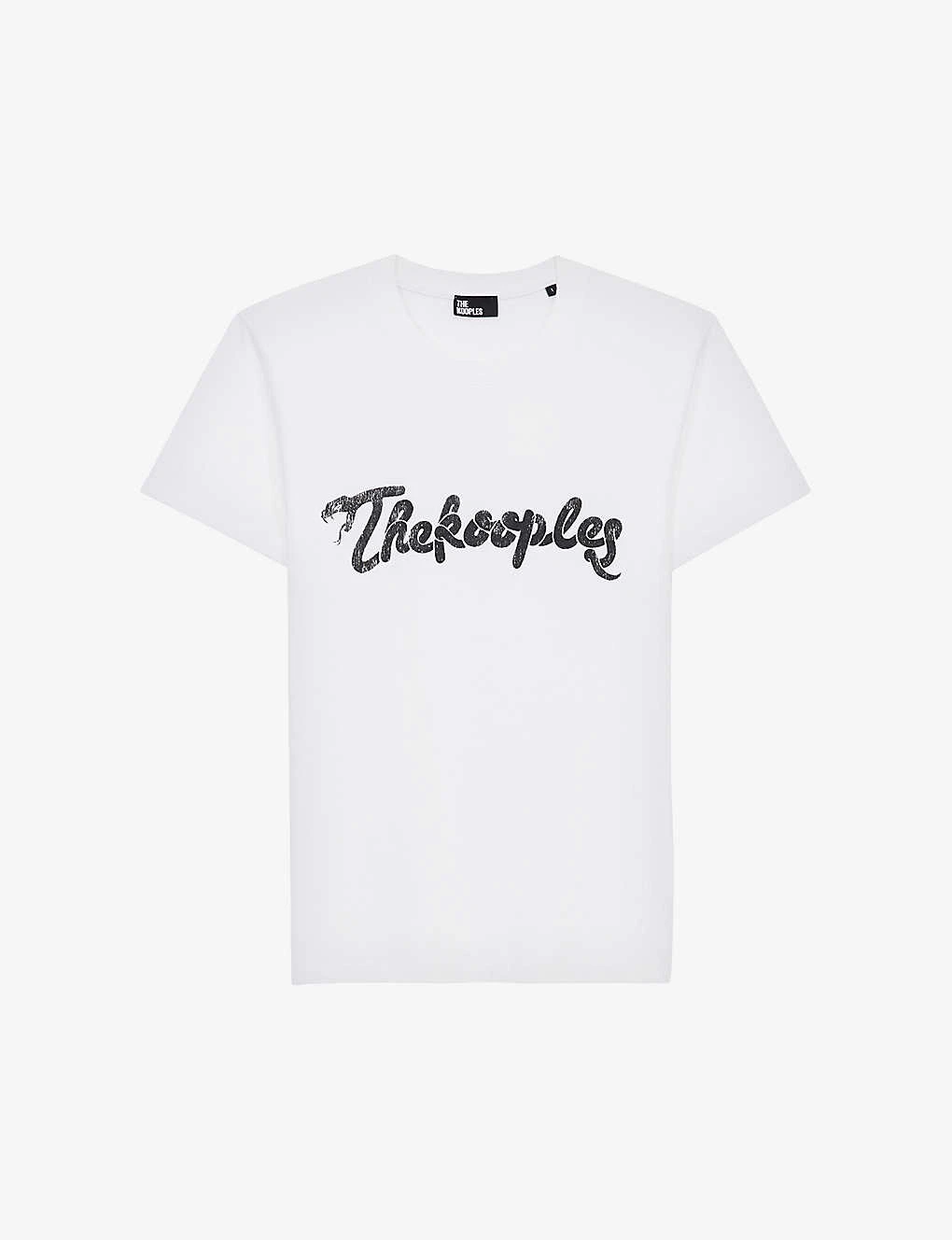 THE KOOPLES Logo-print Regular-fit Cotton T-shirt 1 THE KOOPLES Logo-print Regular-fit Cotton T-shirt