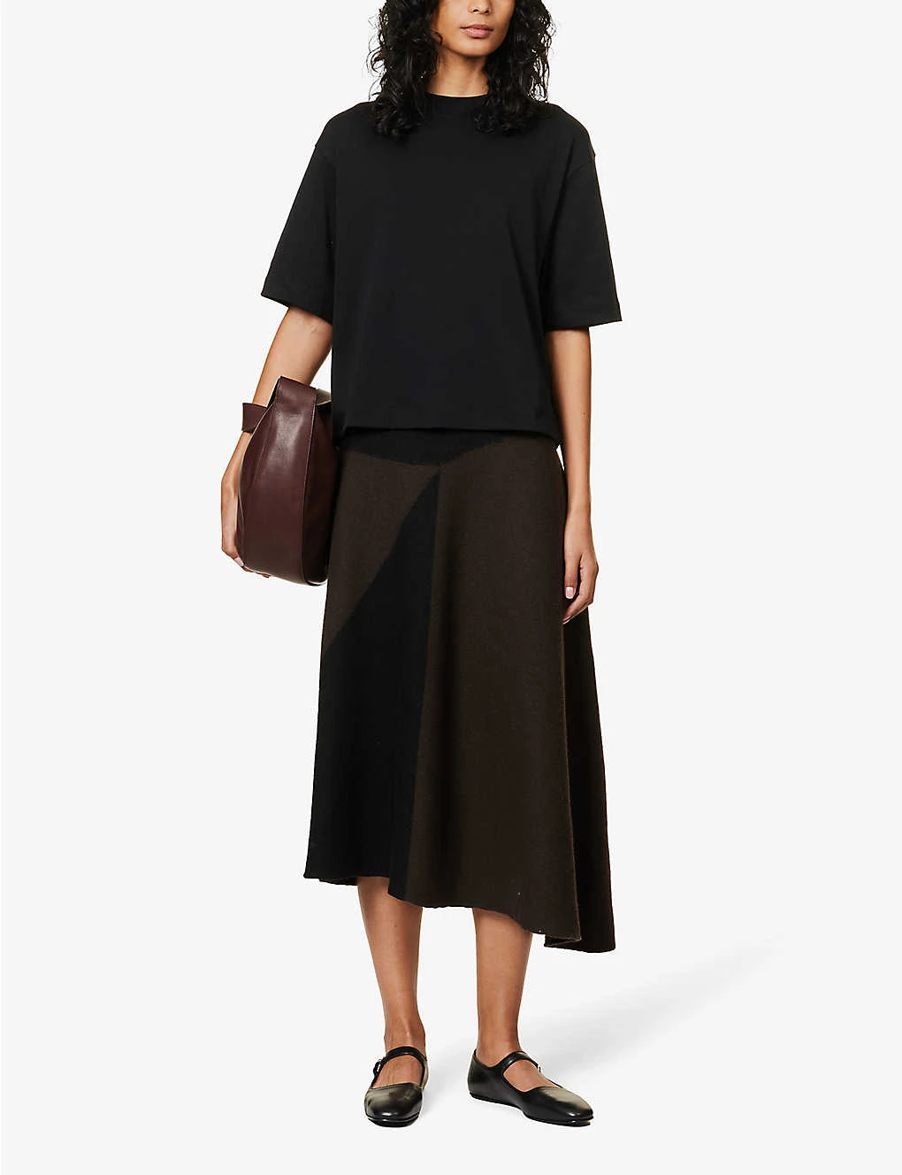 Vince Wide-sleeve Boxy-fit Cotton-jersey T-shirt 2 Vince Wide-sleeve Boxy-fit Cotton-jersey T-shirt - Image 2