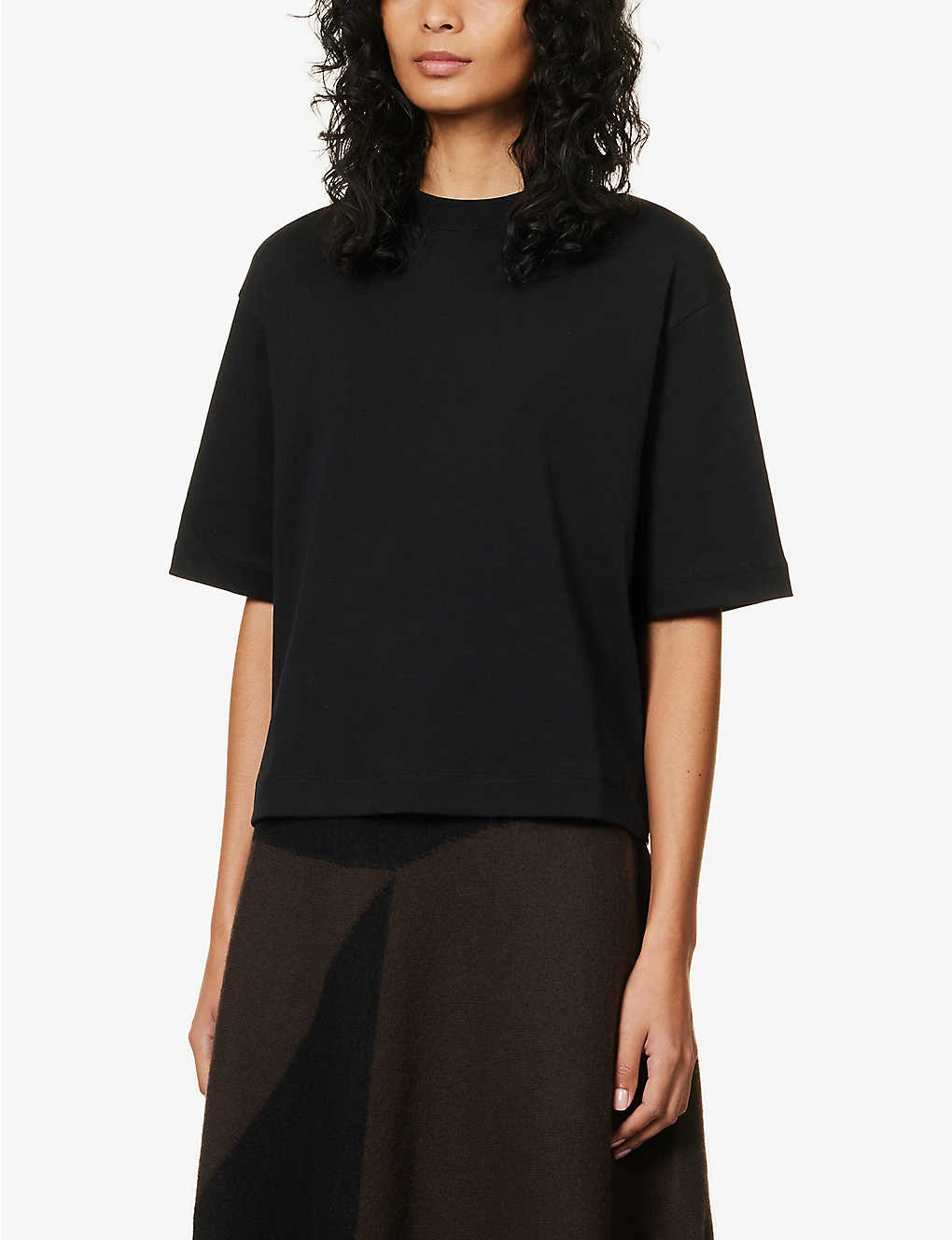 Vince Wide-sleeve Boxy-fit Cotton-jersey T-shirt 3 Vince Wide-sleeve Boxy-fit Cotton-jersey T-shirt - Image 3