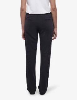 THE KOOPLES Western-motif Embroidered Cotton Jogging Bottoms -Reiss Shop R04137374 BLA55 ALT03