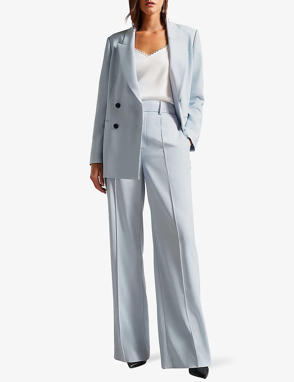 Ted Baker Hidiat Wide-leg High-rise Stretch-woven Trousers 2 Ted Baker Hidiat Wide-leg High-rise Stretch-woven Trousers - Image 2