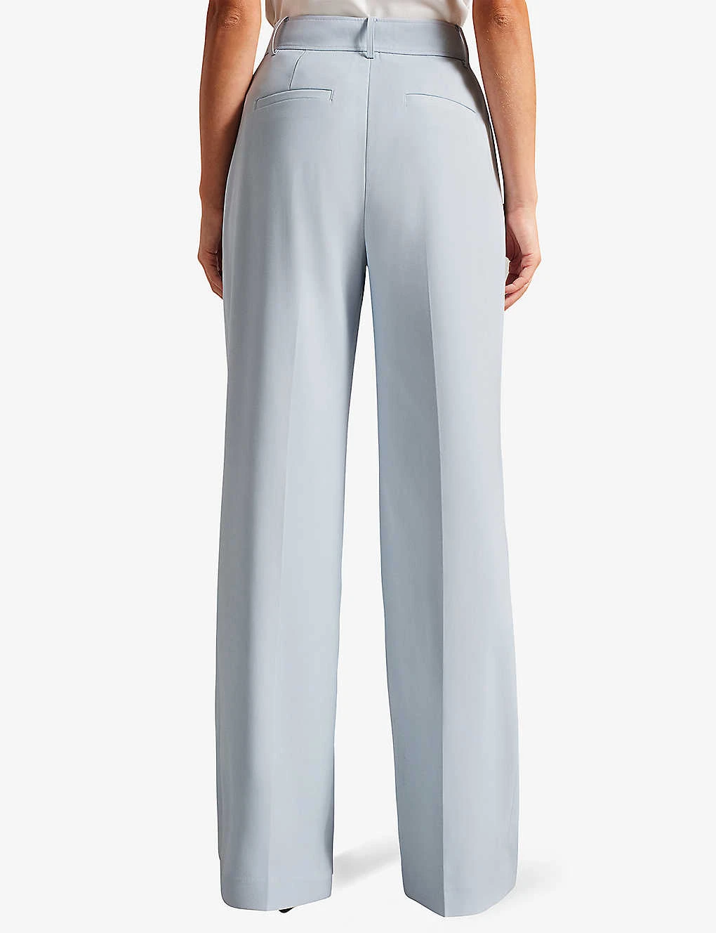 Ted Baker Hidiat Wide-leg High-rise Stretch-woven Trousers 4 Ted Baker Hidiat Wide-leg High-rise Stretch-woven Trousers - Image 4