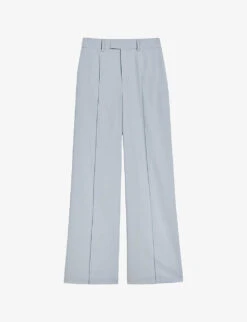 Ted Baker Hidiat Wide-leg High-rise Stretch-woven Trousers