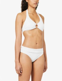 Melissa Odabash Brussels Halterneck Bikini Top -Reiss Shop R04139923 WHITEPIQUE ALT02