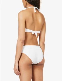 Melissa Odabash Brussels Halterneck Bikini Top -Reiss Shop R04139923 WHITEPIQUE ALT03